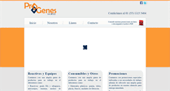 Desktop Screenshot of progenesnet.com